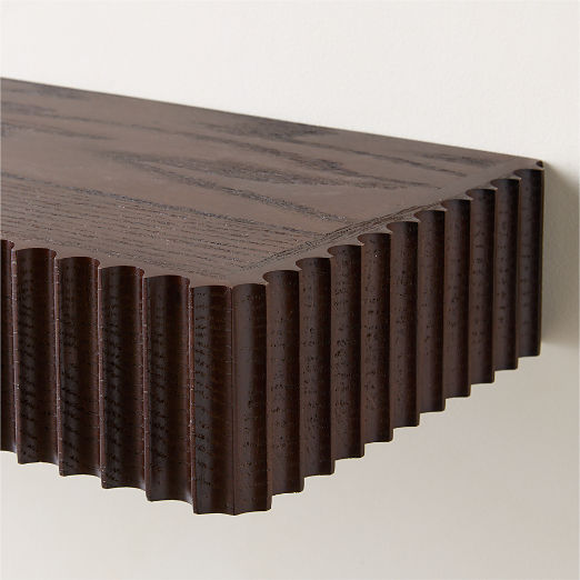 Palmer Dark Oak Wall Shelf