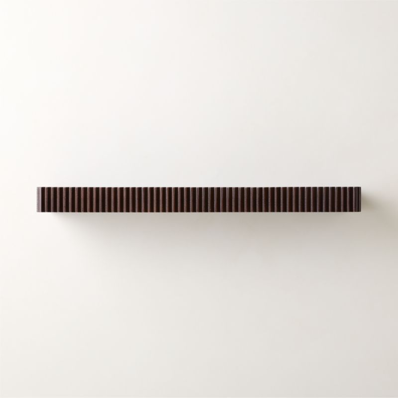 Palmer Dark Oak Wall Shelf 36" - image 3 of 5