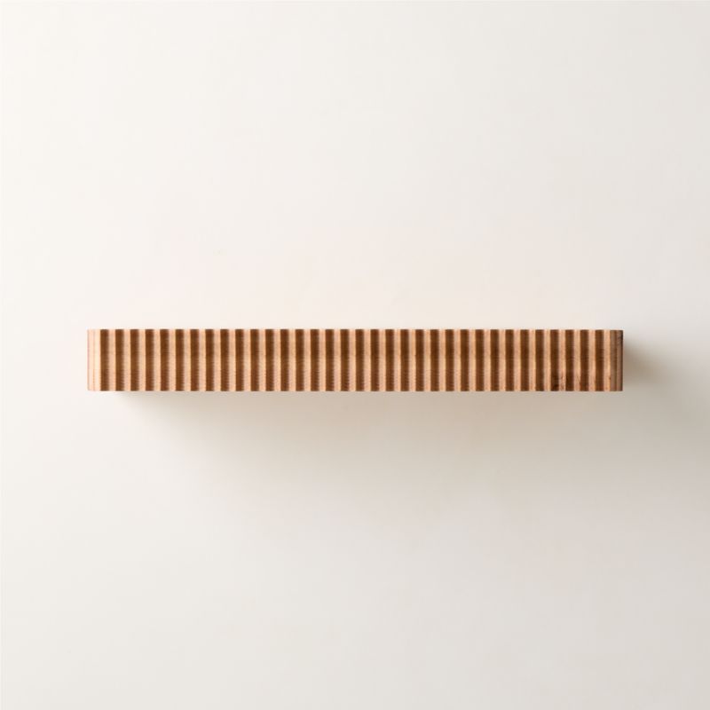 Palmer Natural Oak Wall Shelf 24" - image 3 of 5