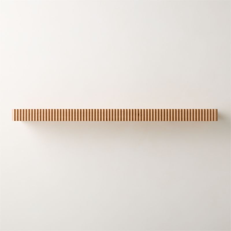 Palmer Natural Oak Wall Shelf 48" - image 3 of 5