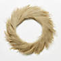 View Faux Pampas Taupe Wreath 36" - image 5 of 5