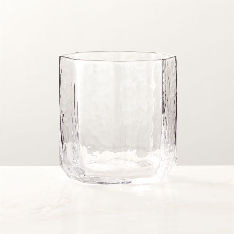 View Panel Clear Faceted Double Old-Fashioned Glass details