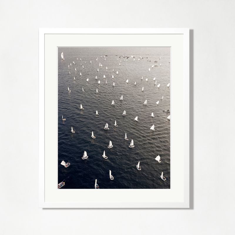 Paper Planes' Photographic Print in White Frame 21.75"X17.75" - image 0 of 4