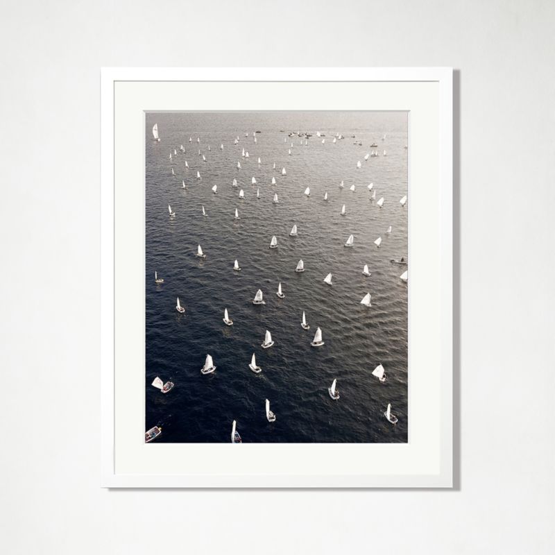 Paper Planes' Photographic Print in White Frame 25.75"X21.75" - image 0 of 4