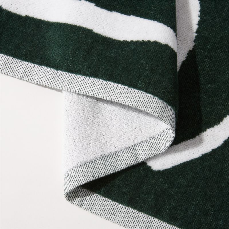 Parc Organic Cotton Green Beach Towel by Ross Cassidy - image 2 of 6