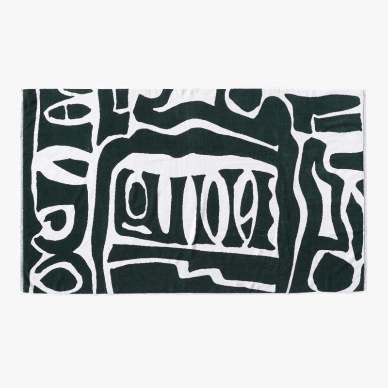 Parc Organic Cotton Green Beach Towel by Ross Cassidy - image 0 of 6