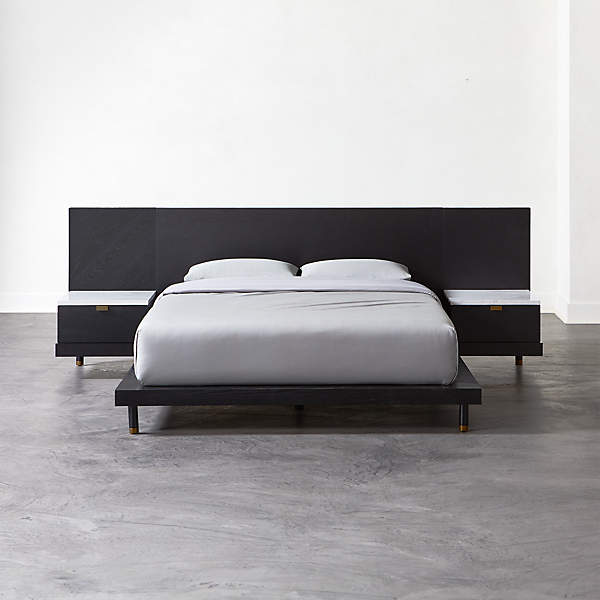 Parker Storage Bed Cb2, Cb2 Queen Bed