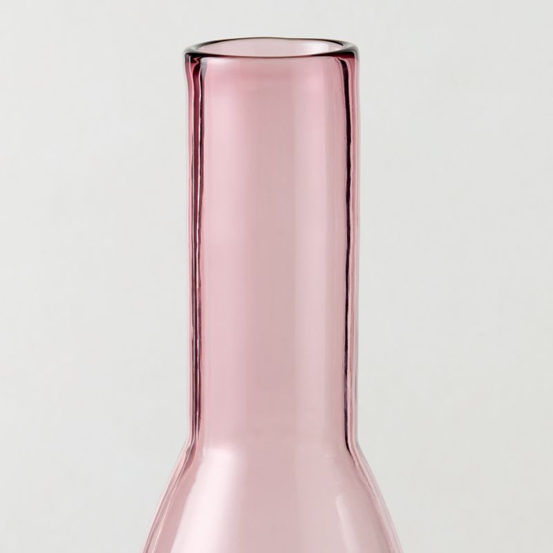 Parlor Purple Amethyst Cased Glass Vase by Todd Snyder - image 2 of 5