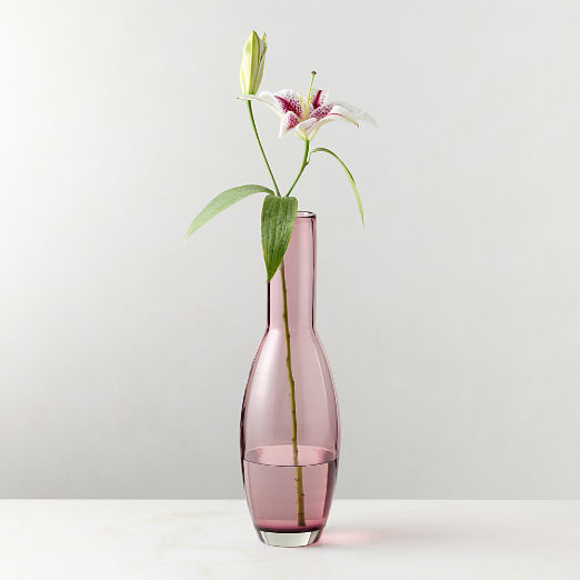 Parlor Purple Amethyst Cased Glass Vase by Todd Snyder