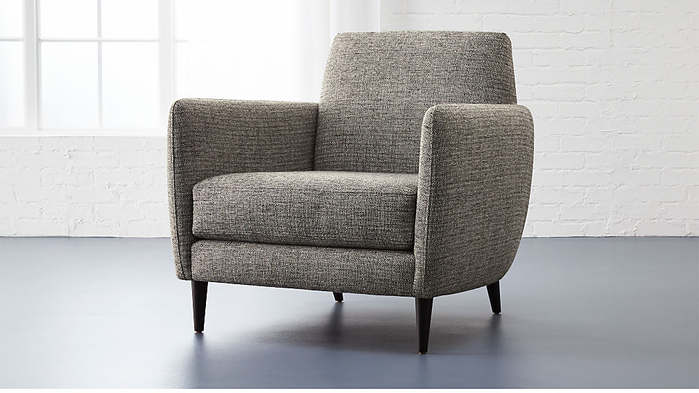 Grey Parlor Chair Reviews Cb2