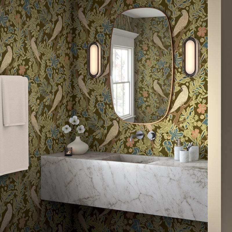 Bahia Green Wallpaper - image 1 of 3