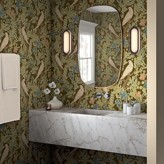 Bahia Green Wallpaper