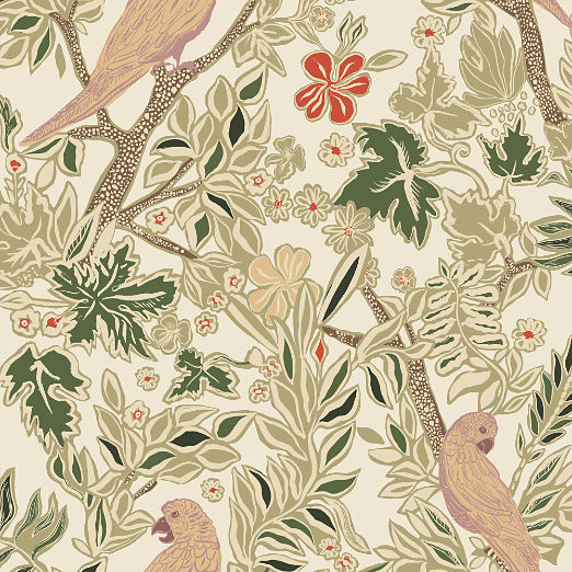 Bahia Neutral Wallpaper