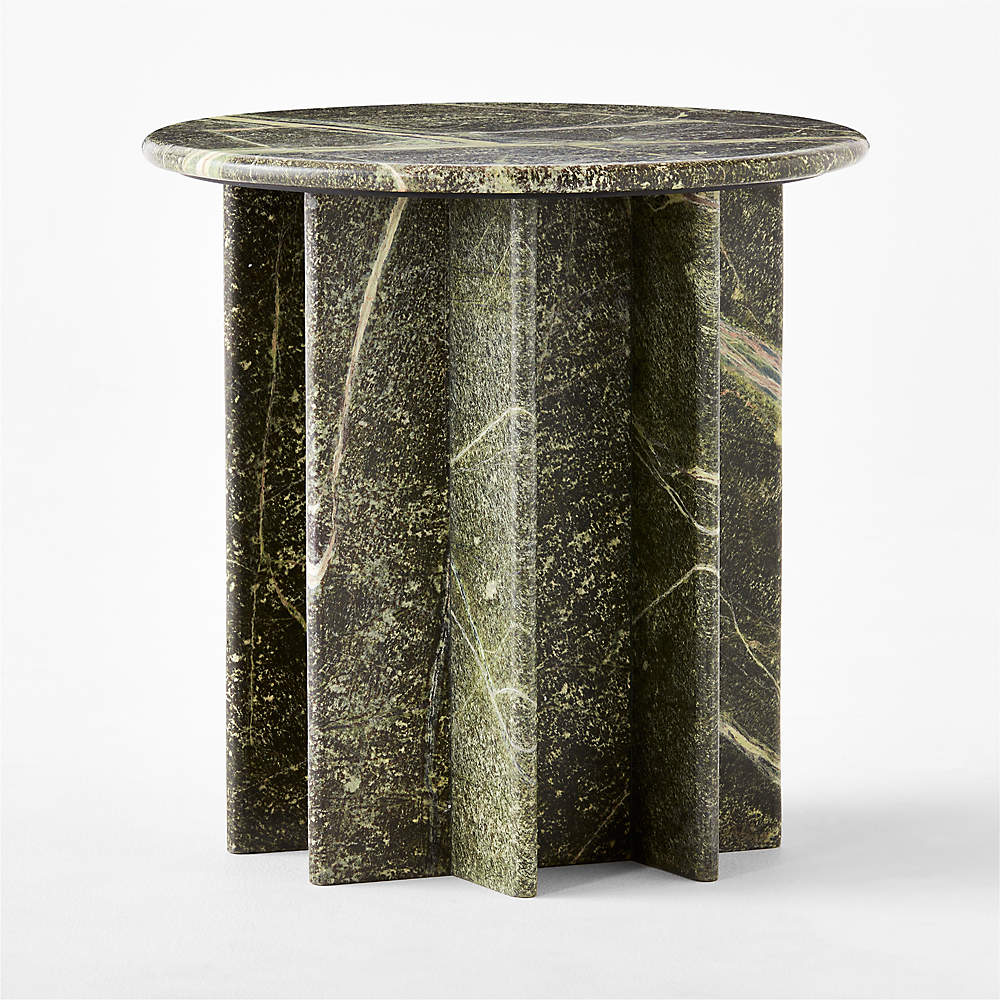 Marble on sale side table