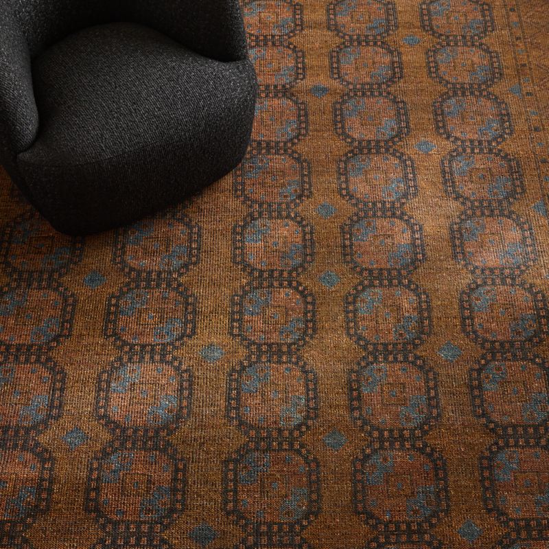 Pascala Hand-Knotted Copper Wool Area Rug 9'x12' - image 4 of 7