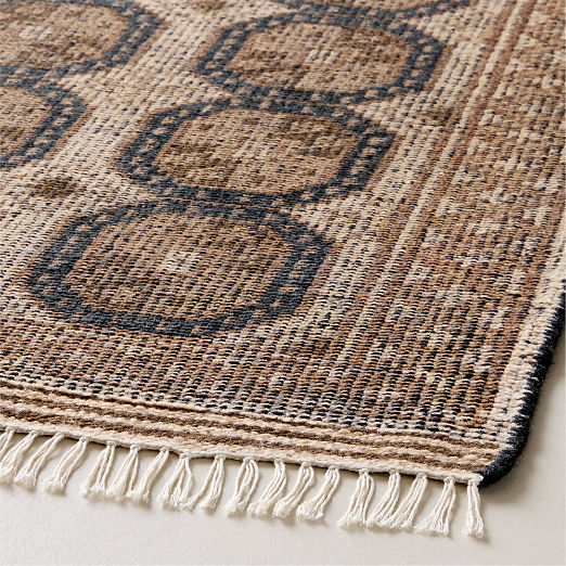 Pascala Hand-Knotted Taupe Wool Runner Rug 2.5'x8'