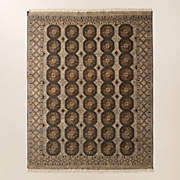 Pascala Hand-Knotted Taupe Wool Area Rug 10'x14' + Reviews | CB2