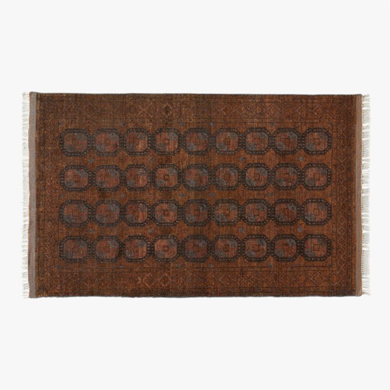 Pascala Hand-Knotted Copper Wool Area Rug 5'x8' - image 0 of 6