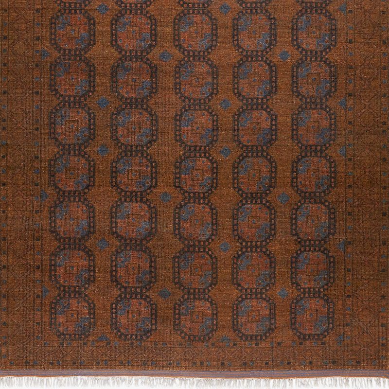 Pascala Hand-Knotted Copper Wool Rug Swatch 12"x12" - image 0 of 5