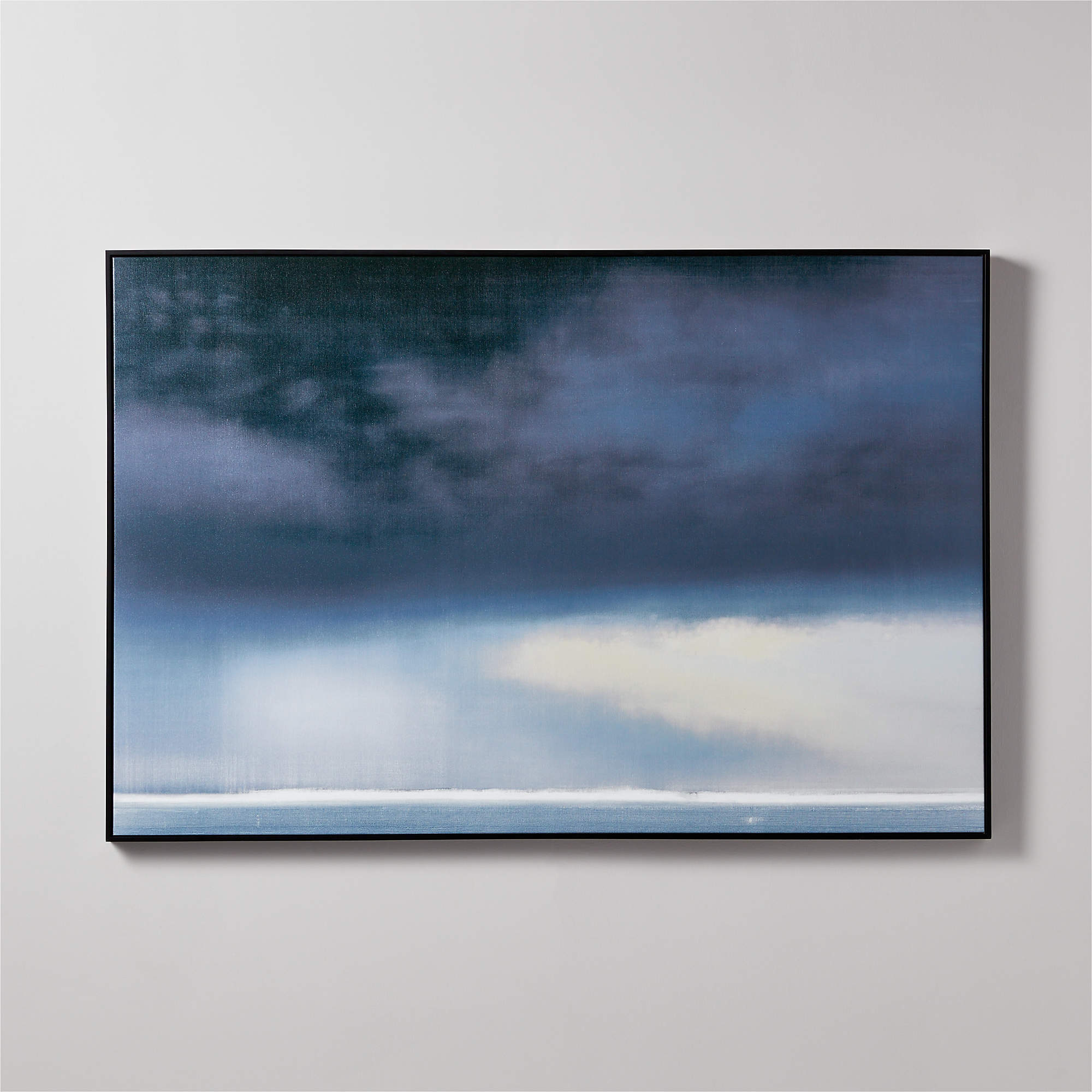 'Passage In Between' Modern Abstract Oil Painting Reproduction in Frame