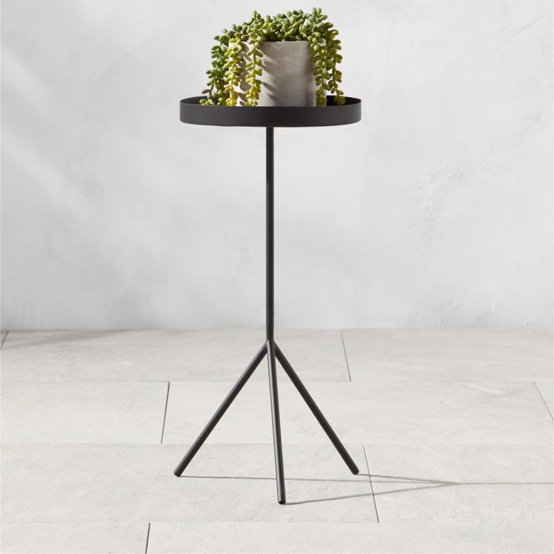 Pavilion Black Cocktail Table/Plant Stand 21.5" by Paul McCobb - image 2 of 6