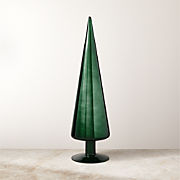 Paz Green Glass Christmas Tree Figure 18"
