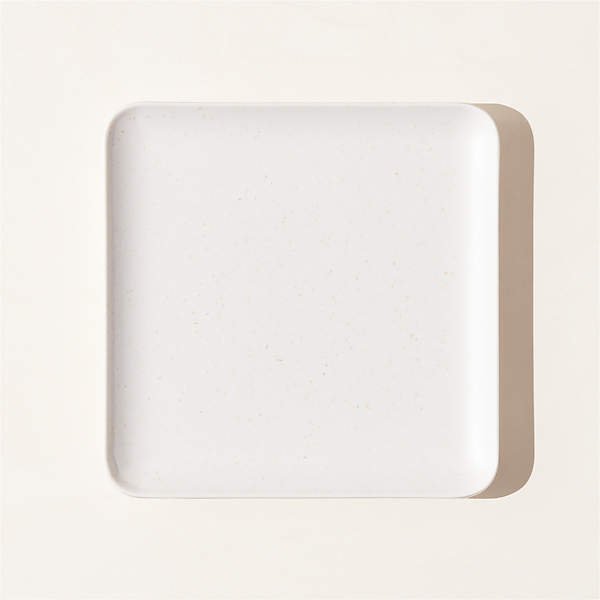 White square appetizer outlet plates