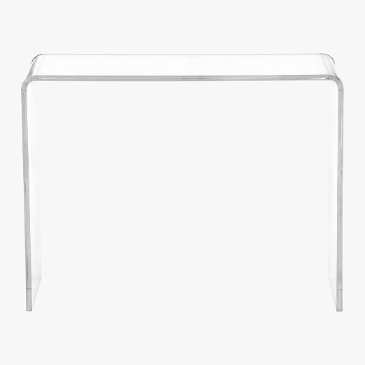 Peekaboo 38" Acrylic Console Table