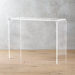 Peekaboo Acrylic Coffee Table Reviews Cb2