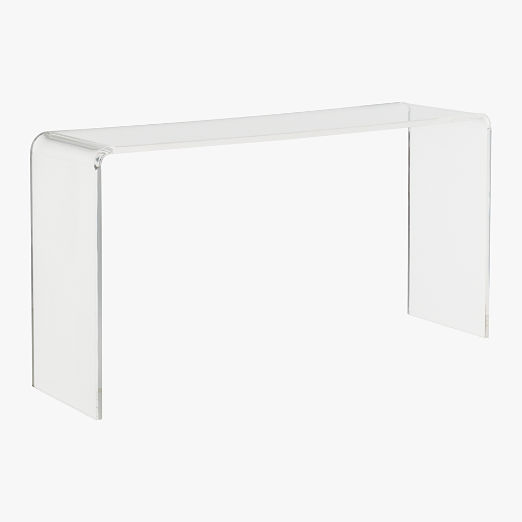 Peekaboo 56" Acrylic Console Table