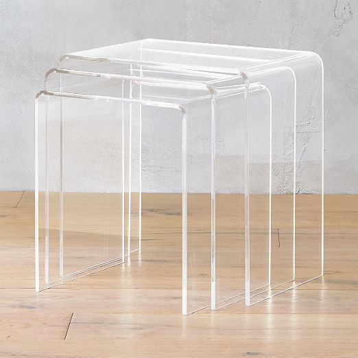 acrylic furniture | CB2