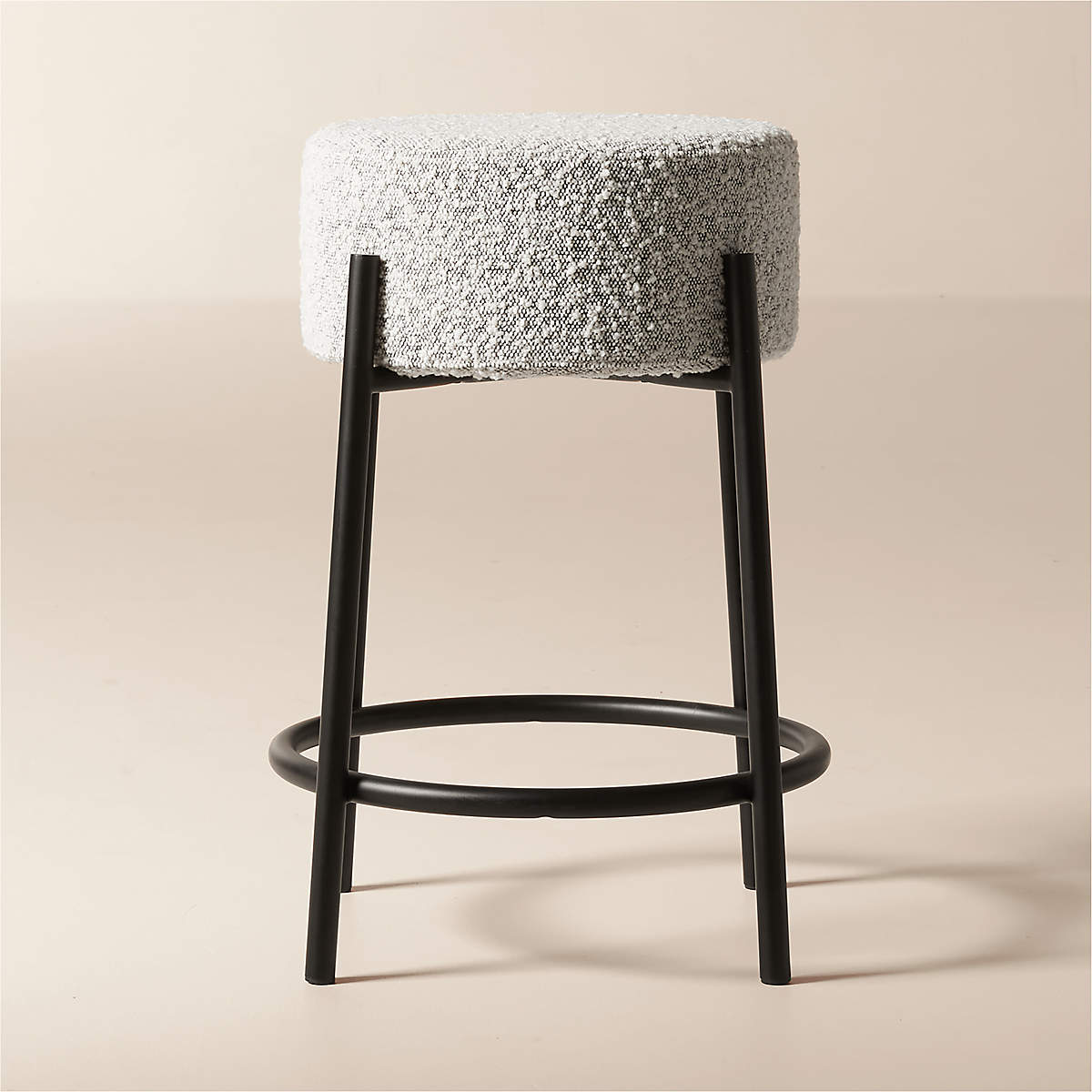 Peg Upholstered Counter Stool + Reviews CB2