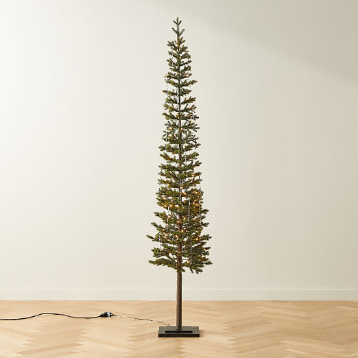 Faux Pencil Pine Christmas Tree 7.5'