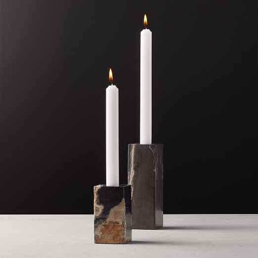 Unique Candle Holders: Taper, Pillar and Tea Light | CB2