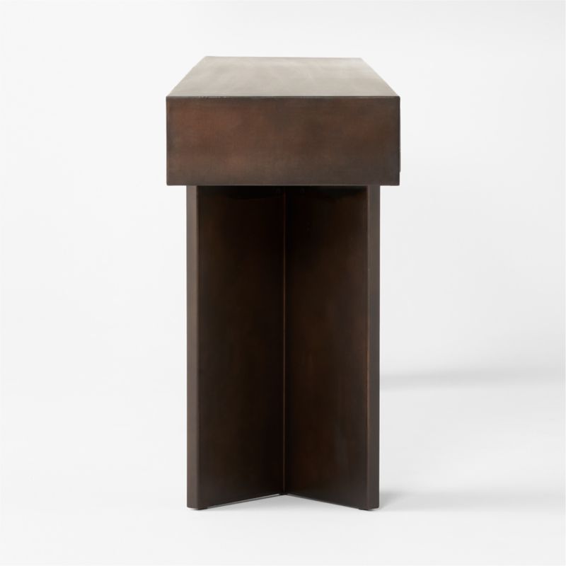 Petro Metal Clad Console Table 92'' - image 6 of 8