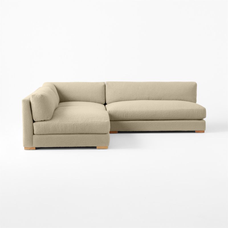 Piazza 3-Piece Modular Sectional Sofa with White Oak Legs - image 5 of 8