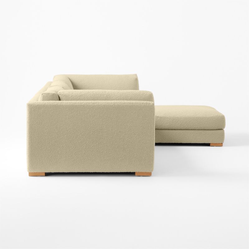 Piazza 4-Piece Modular Sectional Sofa with White Oak Legs - image 5 of 8