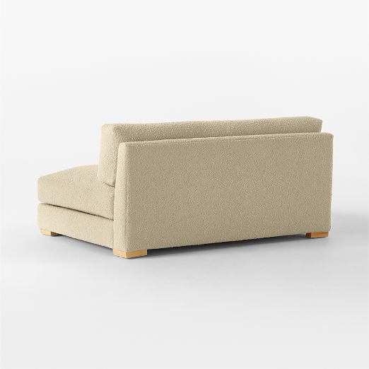 Piazza Apartment Sofa with White Oak Legs