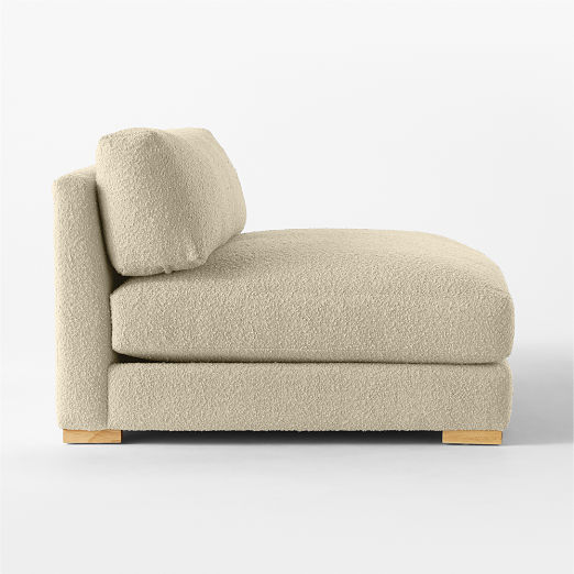 Piazza Apartment Sofa with White Oak Legs