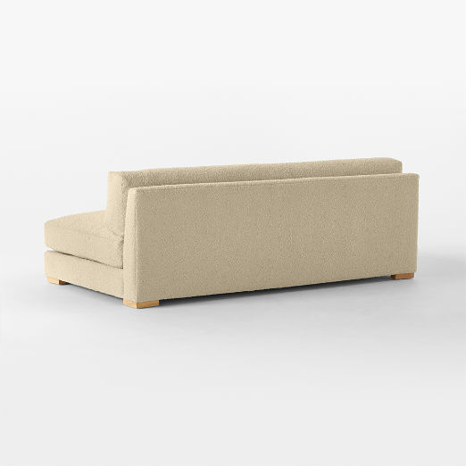 Piazza Sofa with White Oak Legs