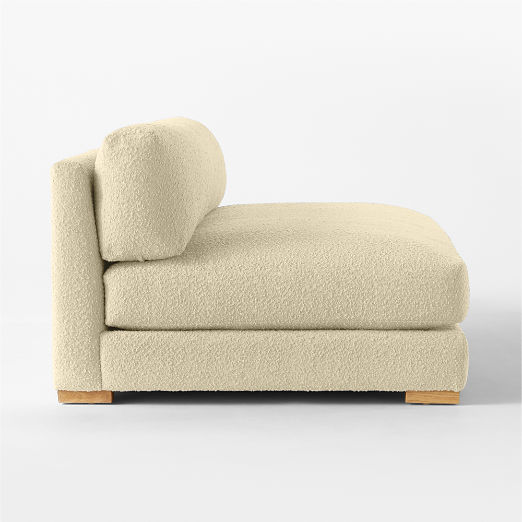 Piazza Sofa with White Oak Legs