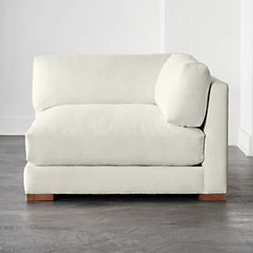 Piazza Armless Chair with White Oak Legs Reviews CB2