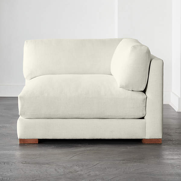 White corner chair shop