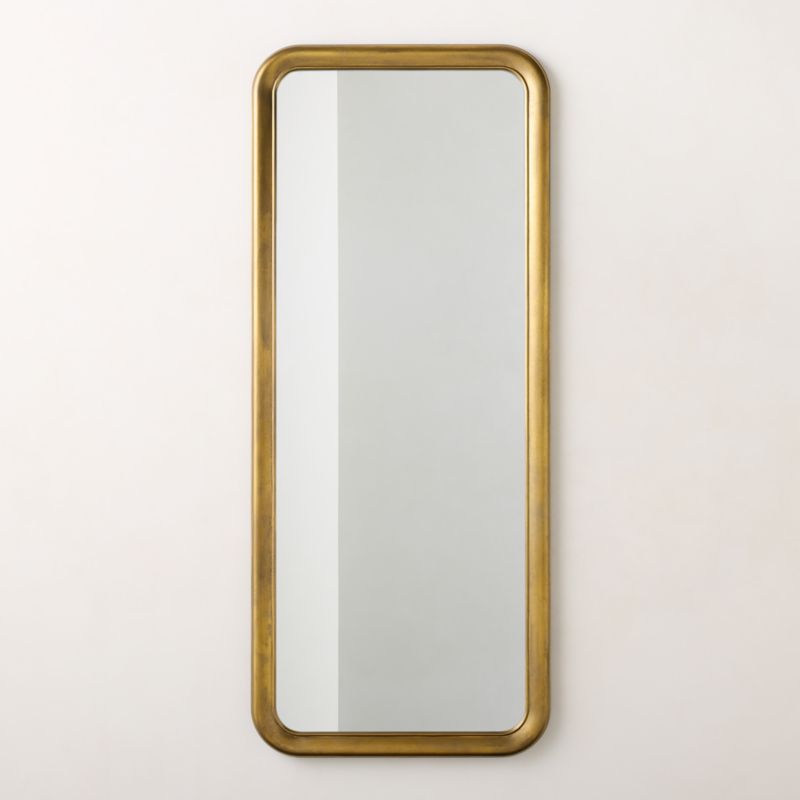 Pied-a-terre Gold Full-Length Floor Mirror 32"x76" by Todd Snyder - image 3 of 5