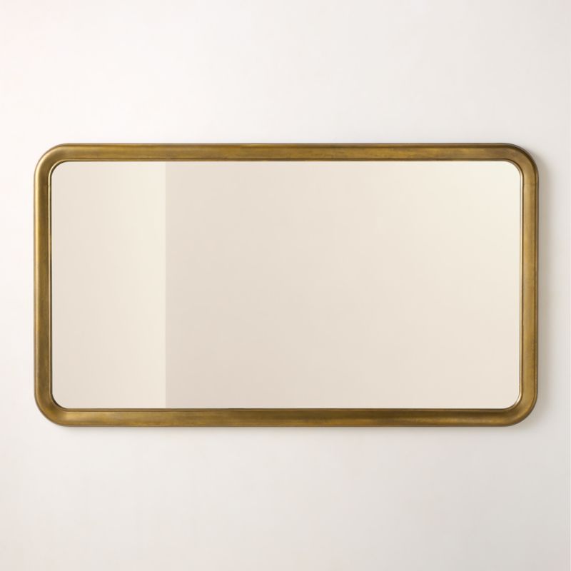 Pied-a-Terre Gold Full-Length Floor Mirror 54"x96" by Todd Snyder - image 5 of 6