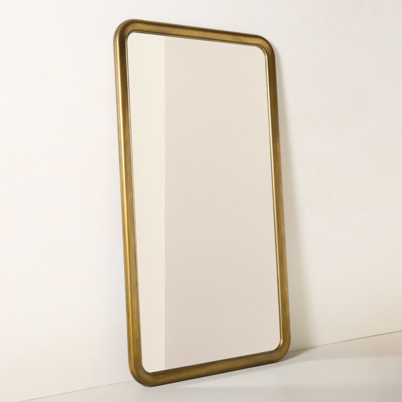 Pied-a-Terre Gold Full-Length Floor Mirror 54"x96" by Todd Snyder - image 3 of 6