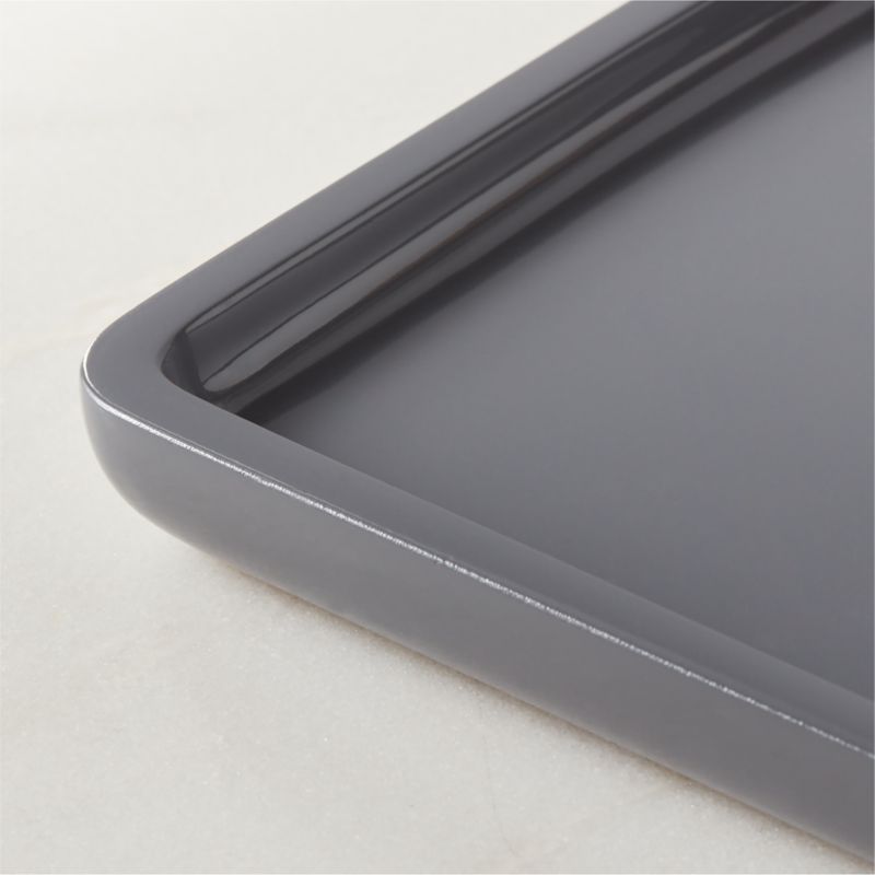 Pierce Charcoal Grey Vanity Tray - image 3 of 4