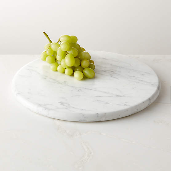Piero Round Marble Serving Platter by Gianfranco Frattini