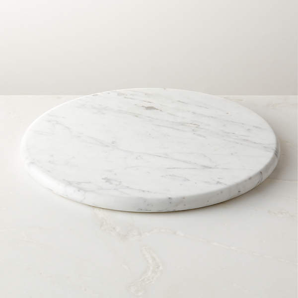 Luxury Marble Pattern Ceramic Serving Dishes White Set of 3 Price