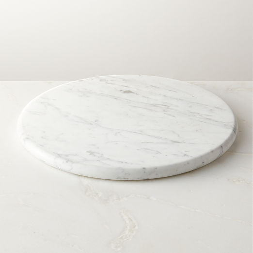 Piero Round Marble Serving Platter